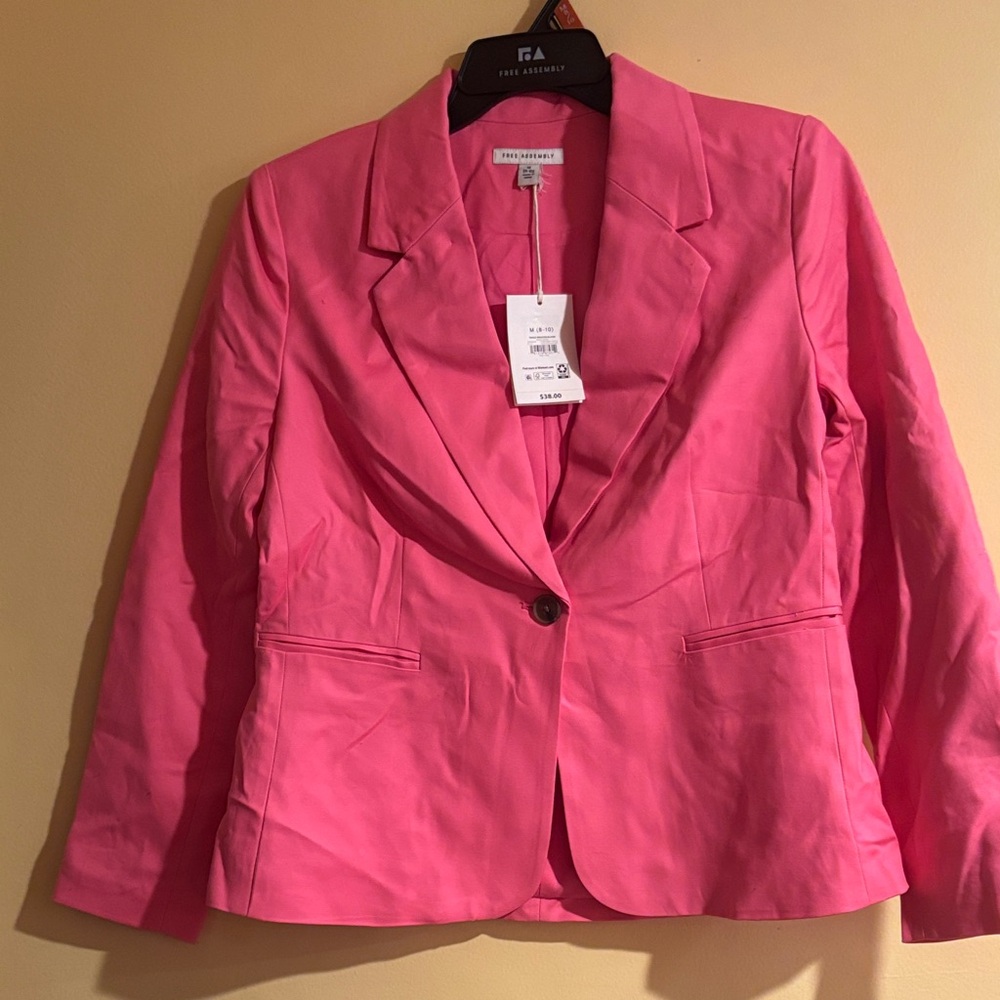Jones New York Vibrant Pink Blazer
